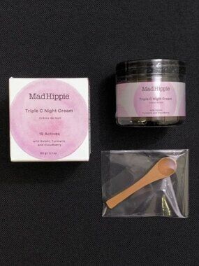 MAD HIPPIE Triple C Night Cream w/ Adaptogens & Ceramides — Full Size NWT